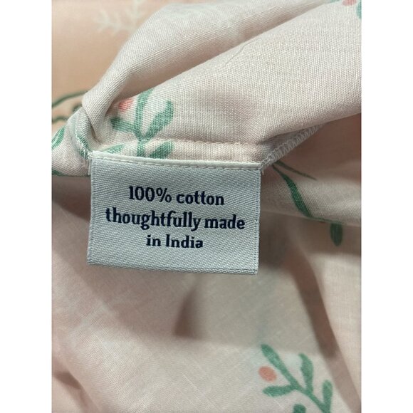 La Paloma Girls Cotton Horse Print Dress 8-9Y Pink Peasant Boho Holiday - Picture 7 of 9